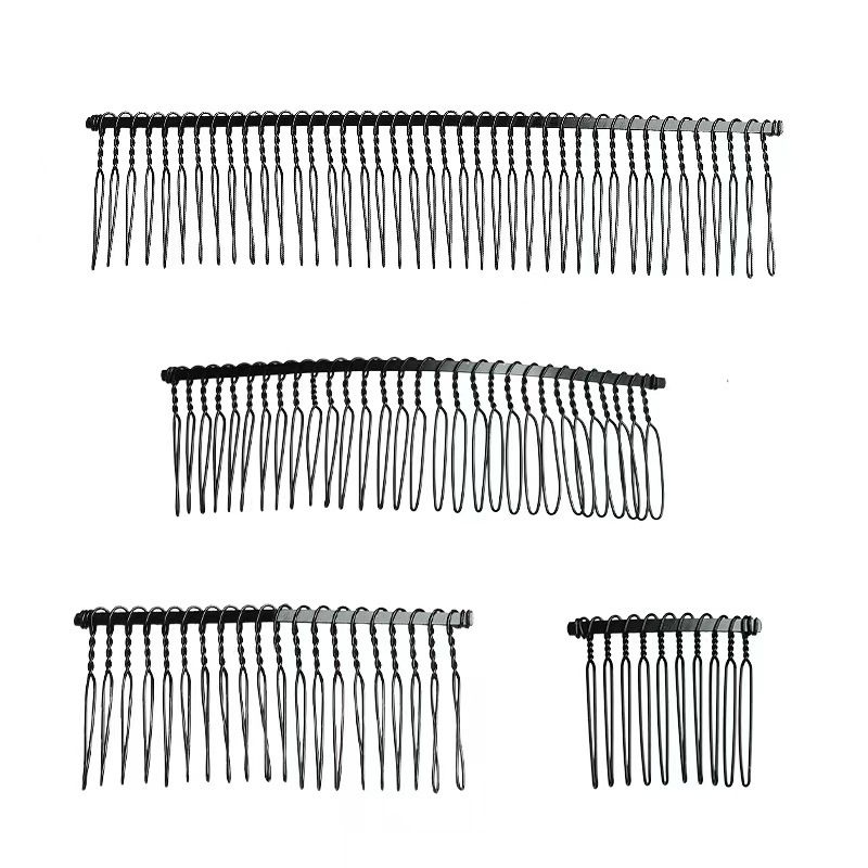 Metal Hair Comb Xingpeng 40 Teeth Unisex 1 small (10 teeth) view 2