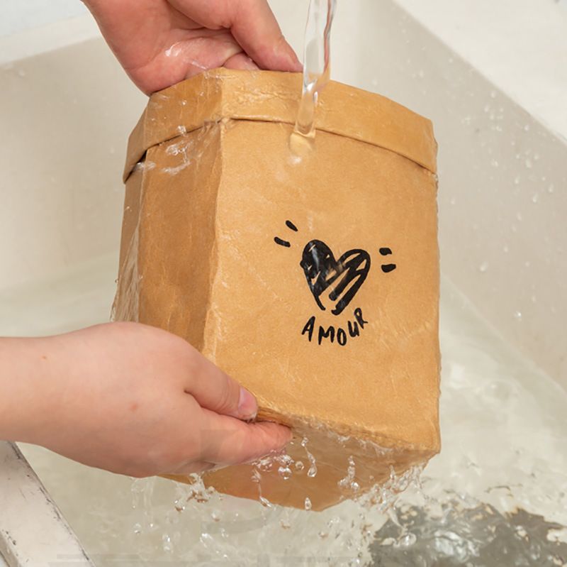 Love Dupont Paper Storage Bag Cube Large Blank Oversized xl(20*20*35cm) view 5