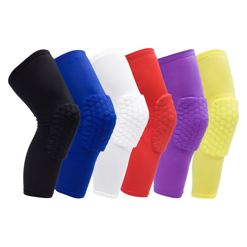 Pro Honeycomb Knee Pads Regular Script Spandex Black view 2