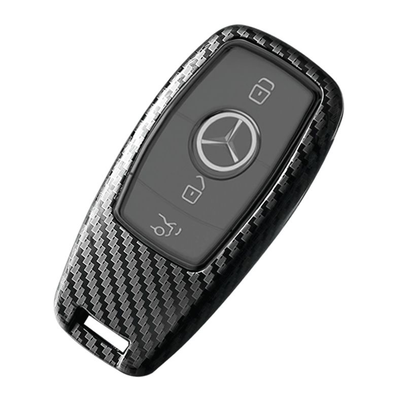 Borden Mercedes Benz Key Shell Zinc Alloy Carbon fiber color-finger buckle view 3
