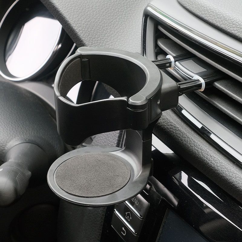 SUITU Car Cup Holder Air Outlet ABS B1101 Black view 4