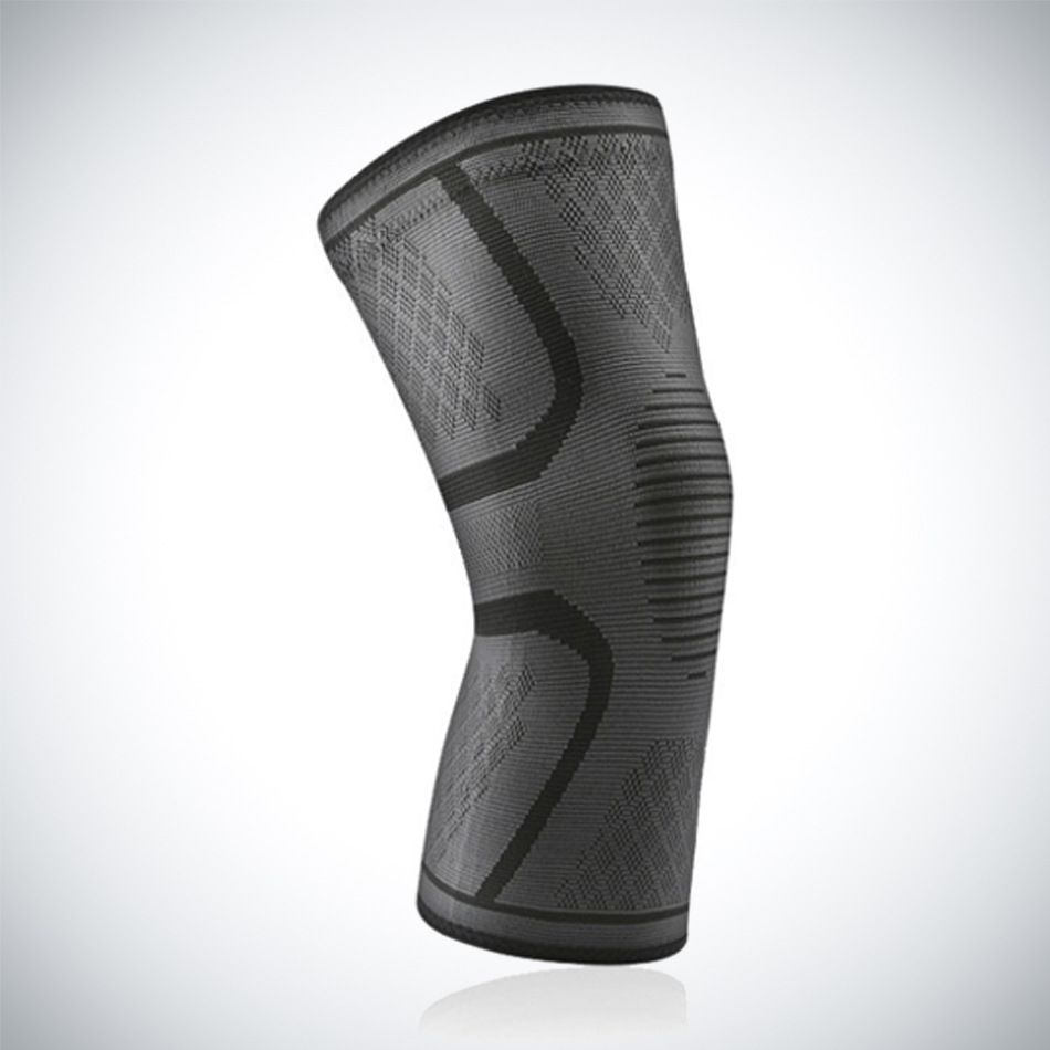 Worhdefence Knee Pads Nylon Basketball Sports Black [Single Pack]] [L Code]
