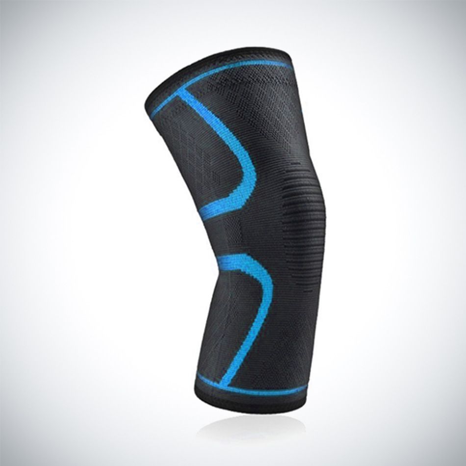 Worhdefence Knee Pads Nylon Basketball Sports Blue [Single Pack]] [XL]