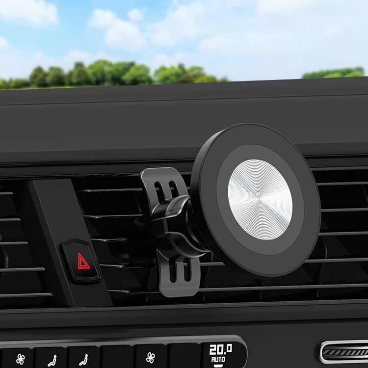 Help Customers Car Phone Holder Magsafe Air Outlet Black view 2