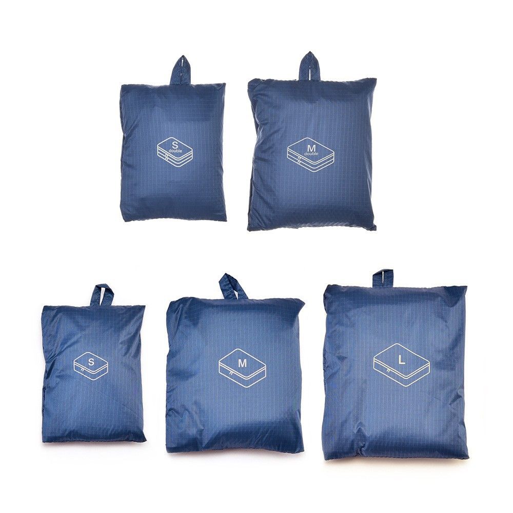 Travel Storage Hanging Bag Polyester Home BS8007 Blue (Double layer) s number