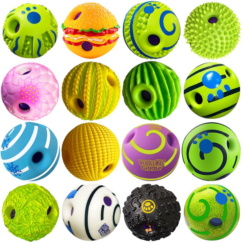 Yinuo Dog Sound Toy Ball PVC Chew Leakage ball 10CM (OPP bag)/5.00 kg-10.00 kg view 2