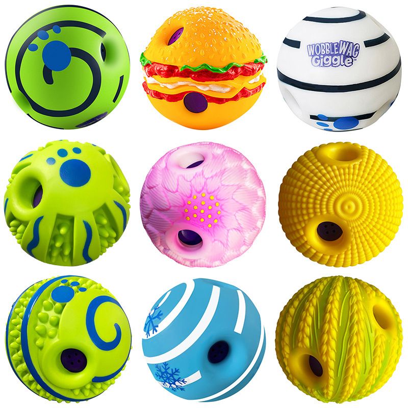 Yinuo Dog Sound Toy Ball PVC Chew Leakage ball 10CM (OPP bag)/5.00 kg-10.00 kg view 3