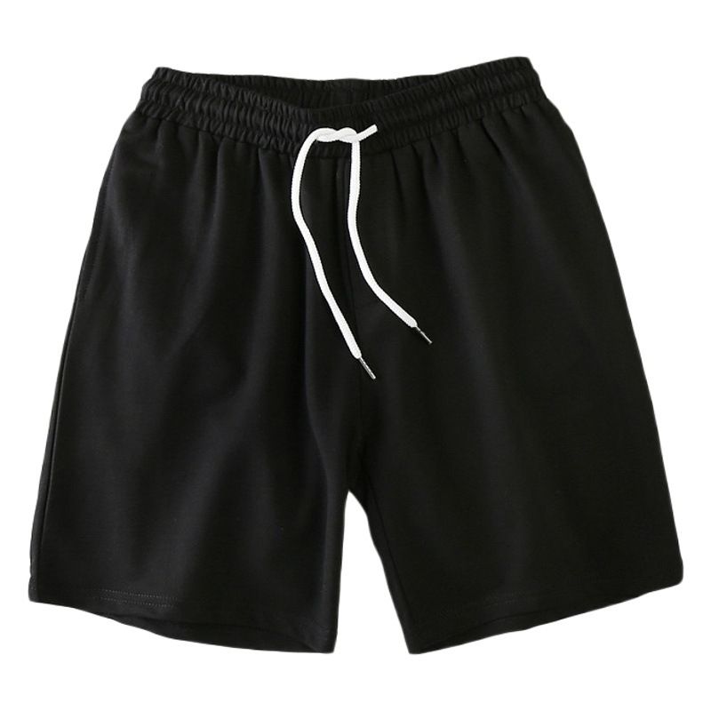 Men Summer Casual Straight Solid Polyester Elastic... White 5XL view 2