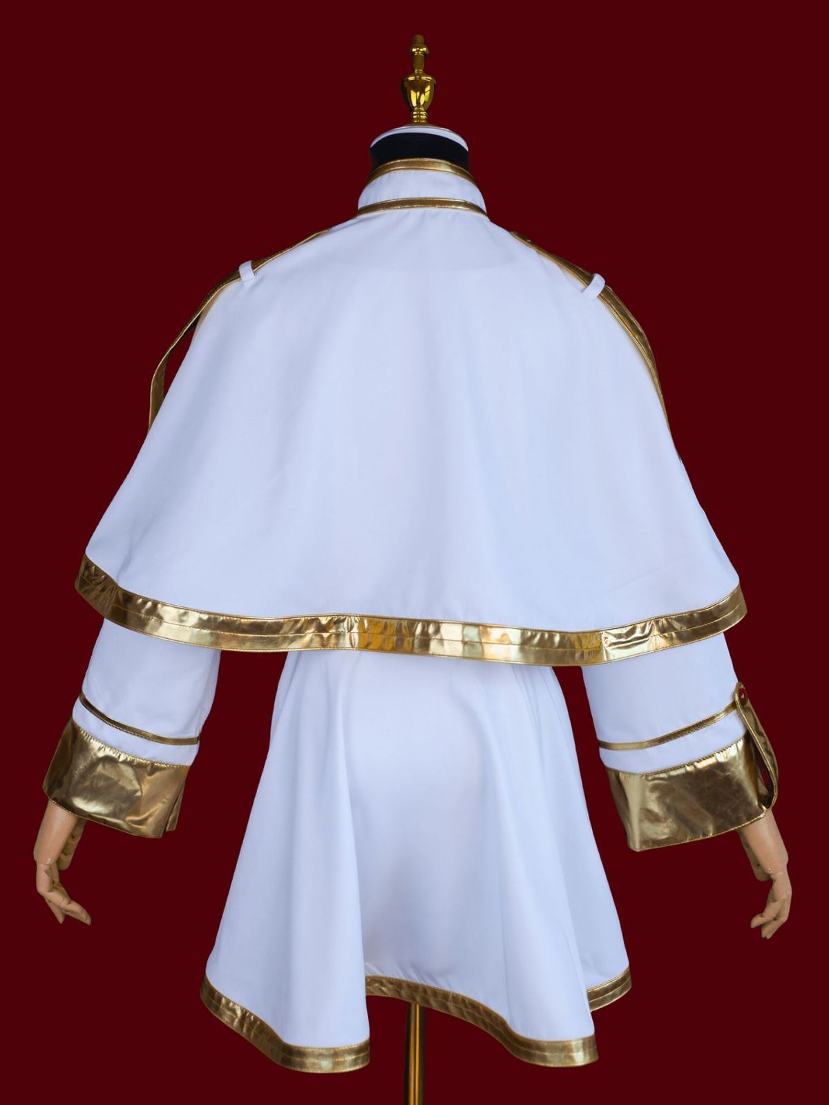 Frieren Cosplay Costume with Wig Polyester Fulilian complete set + wig M Size: M view 3