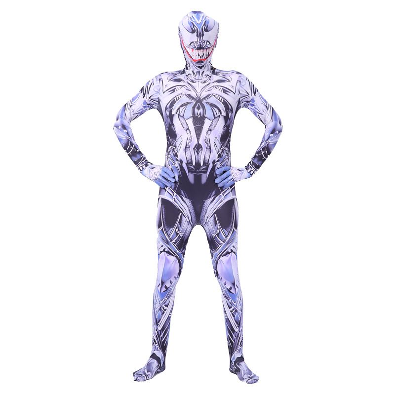 Spiderman Cosplay Costume Milk Silk One Piece Suit Colored venom 170