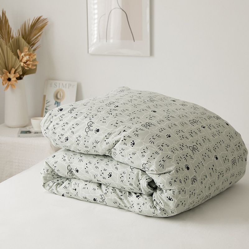 Quilt Cover Lu Mi Er 100 Cotton Knitted Single Dallot YY-100 Cotton Knitted view 4
