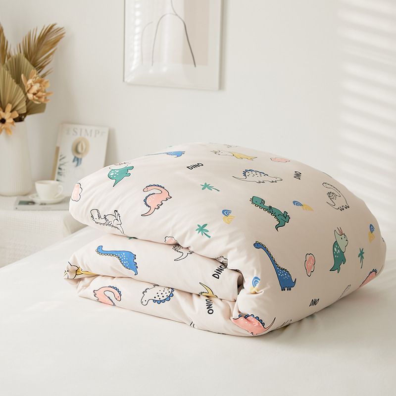 Quilt Cover Lu Mi Er 100 Cotton Knitted Single Kitty Green YY-100 Cotton view 5