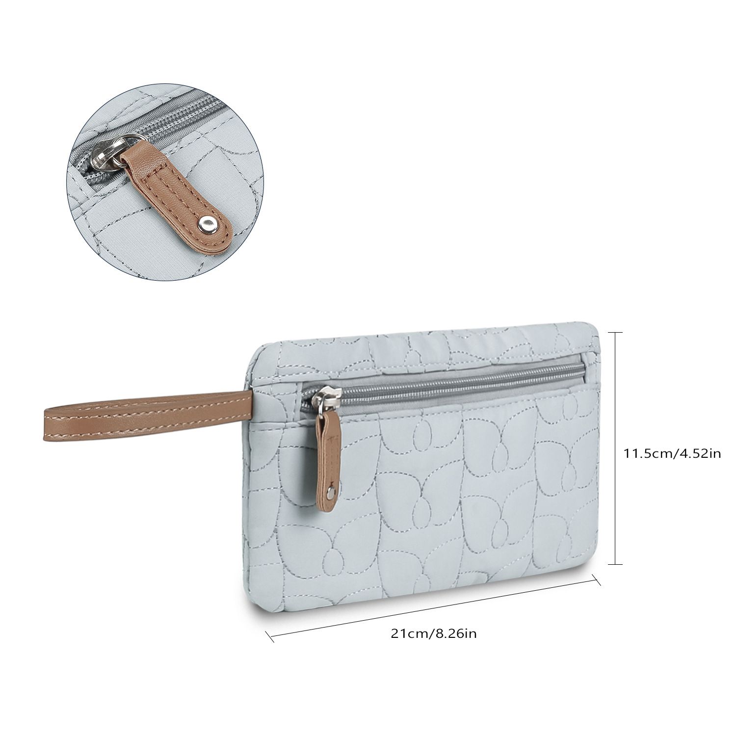 Baby Storage Bag Travel Organizer Light Blue Black view 6