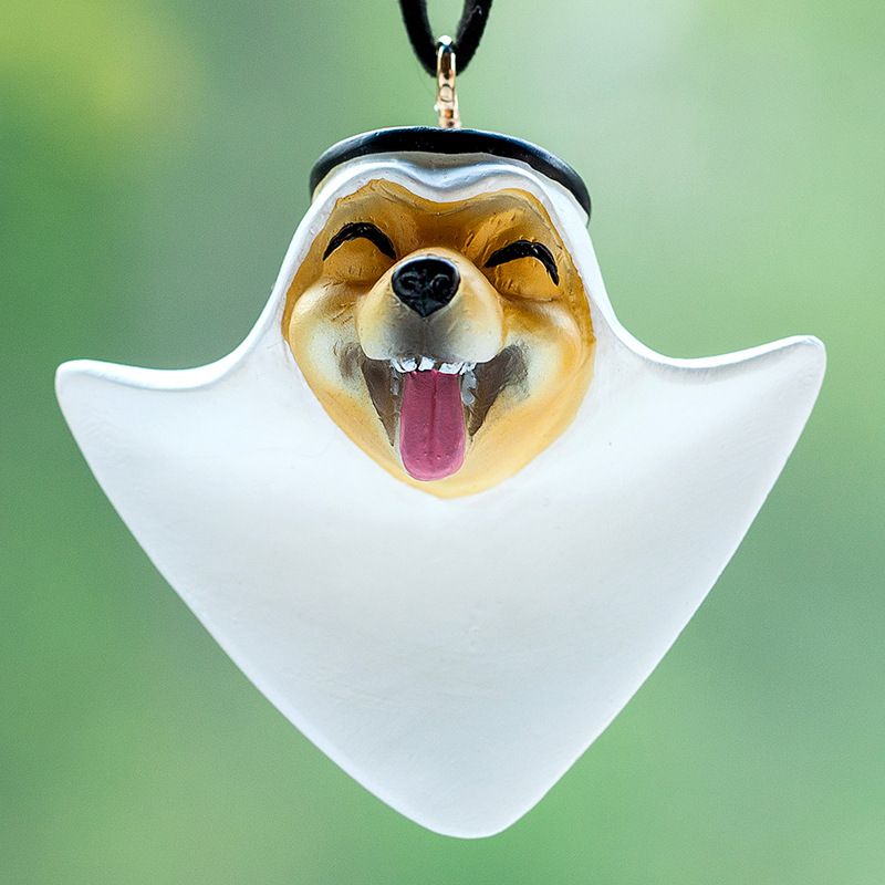 Car Hanging Decoration Xiangche Line Resin Cartoon Akita The richest duck view 4