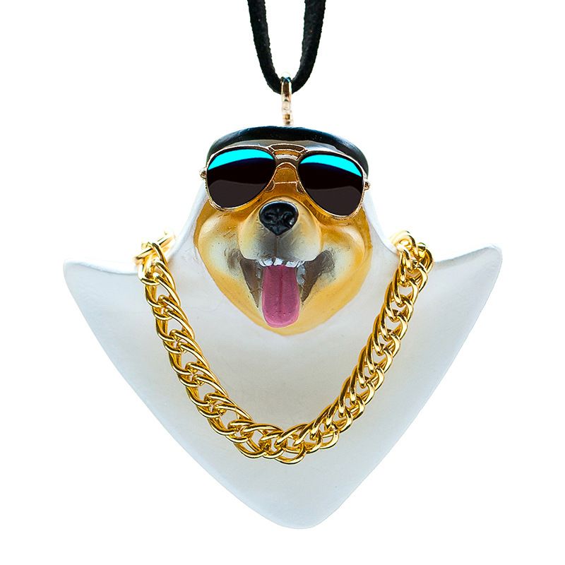 Car Hanging Decoration Xiangche Line Resin Cartoon Akita The richest duck view 6