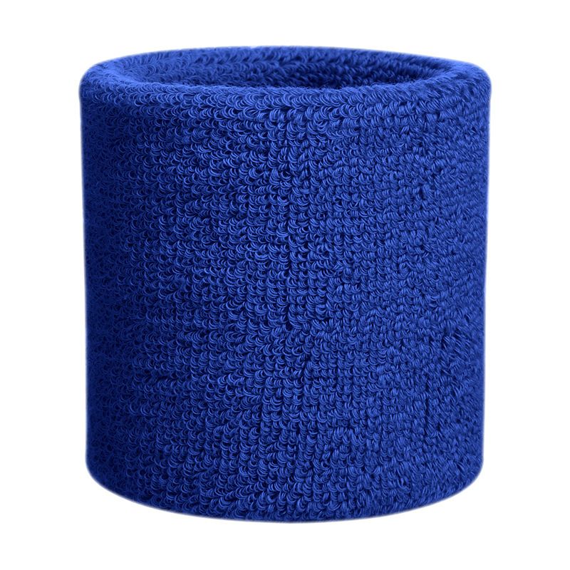 OEM Wrist Sweatband Polyester Sports Towel SW101 Blue
