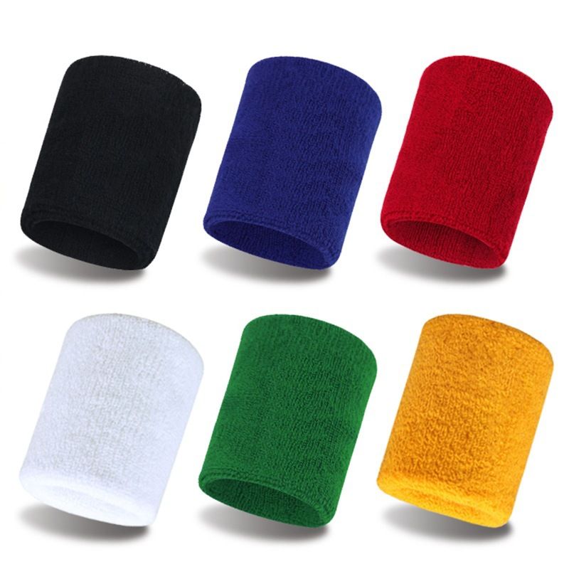 OEM Wrist Sweatband Polyester Sports Towel SW101 Green view 2