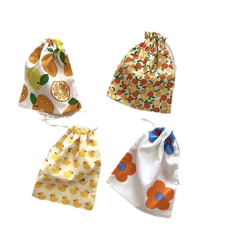 Dear Cotton Travel Storage Bag BYBY-198 Kiwi fruit-cotton material view 6