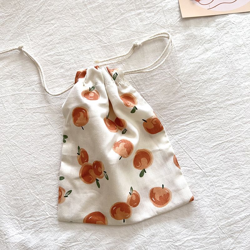Dear Cotton Travel Storage Bag BYBY-198 Small Apple-cotton material