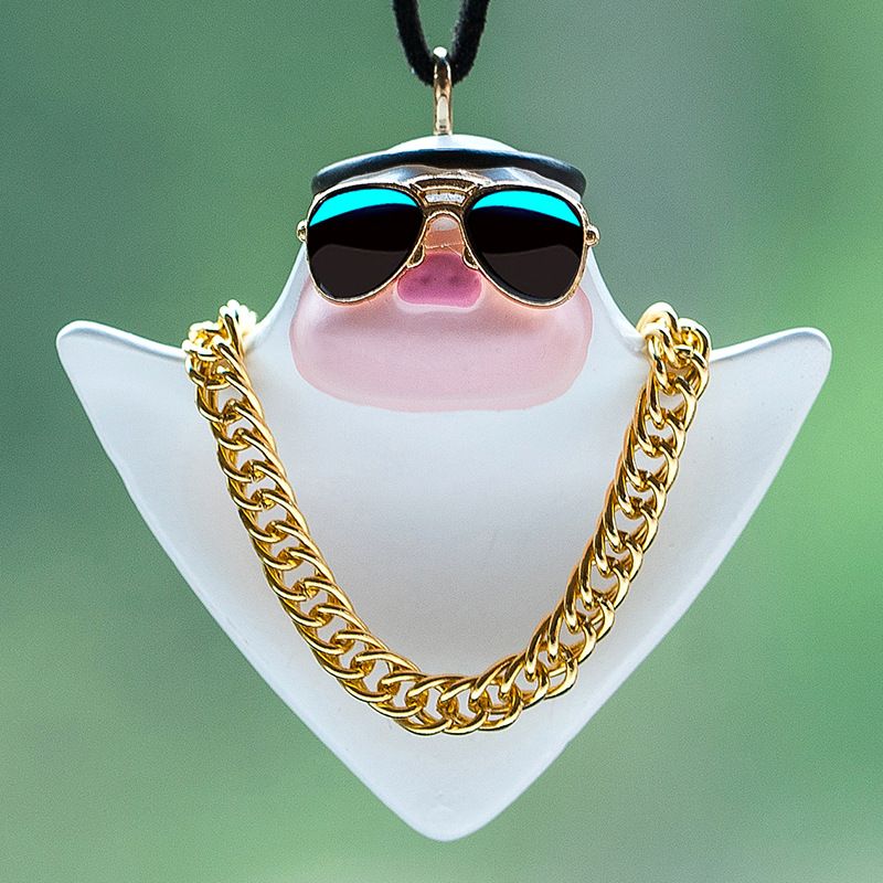 Car Hanging Decoration Xiangche Line Resin Cartoon Akita The richest pig local — image 1
