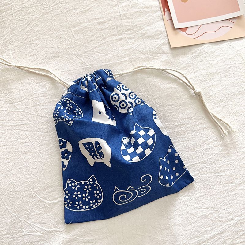 Dear Travel Storage Bag Cotton Multi-Purpose BYBY-198 Plain cat-cotton material