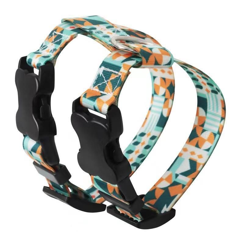 Adjustable Nylon Pet Harness Cat Dog Leash Black M view 5