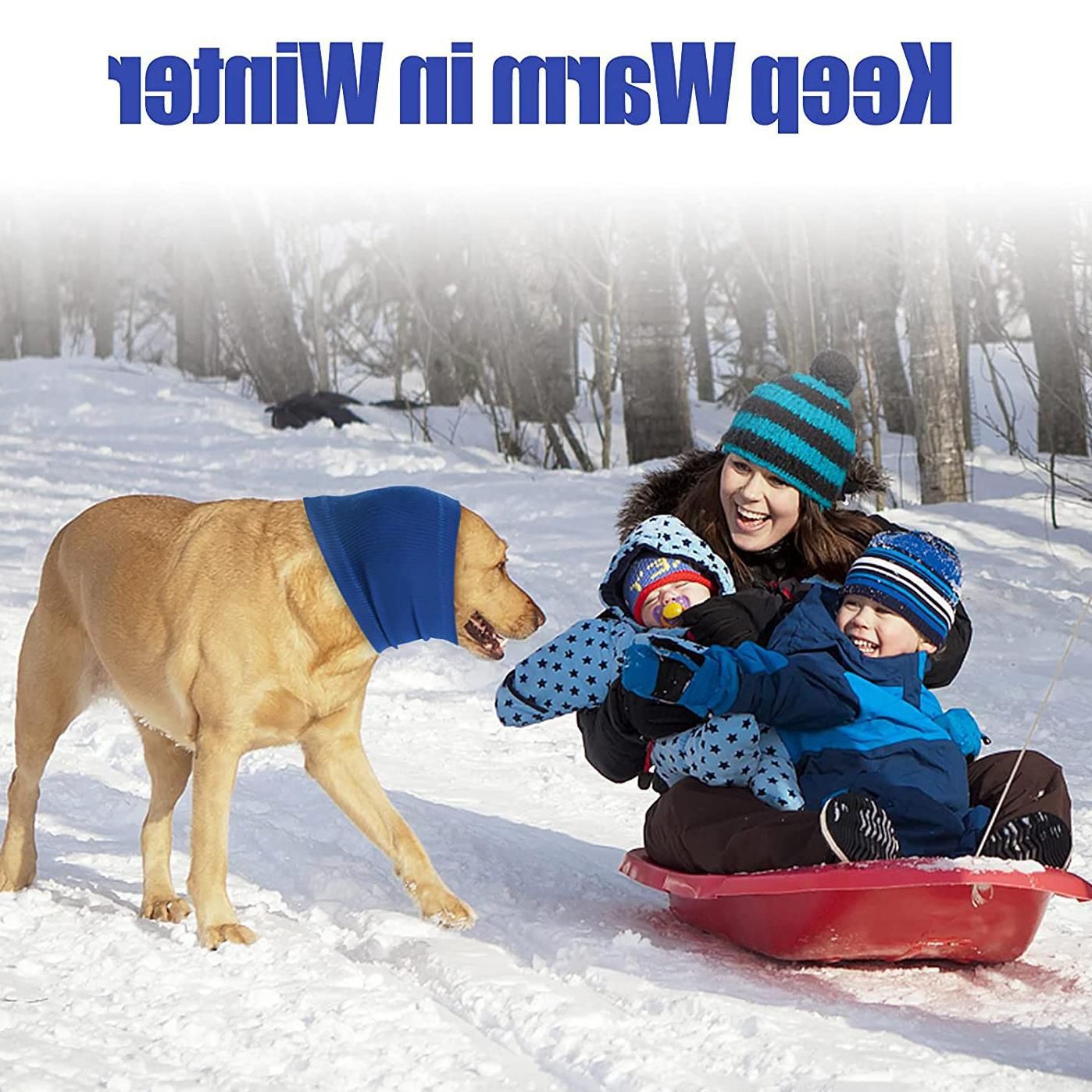 Pet Dog Ear Muffs Anti Noise Soft Winter Warm Grey Code S view 6