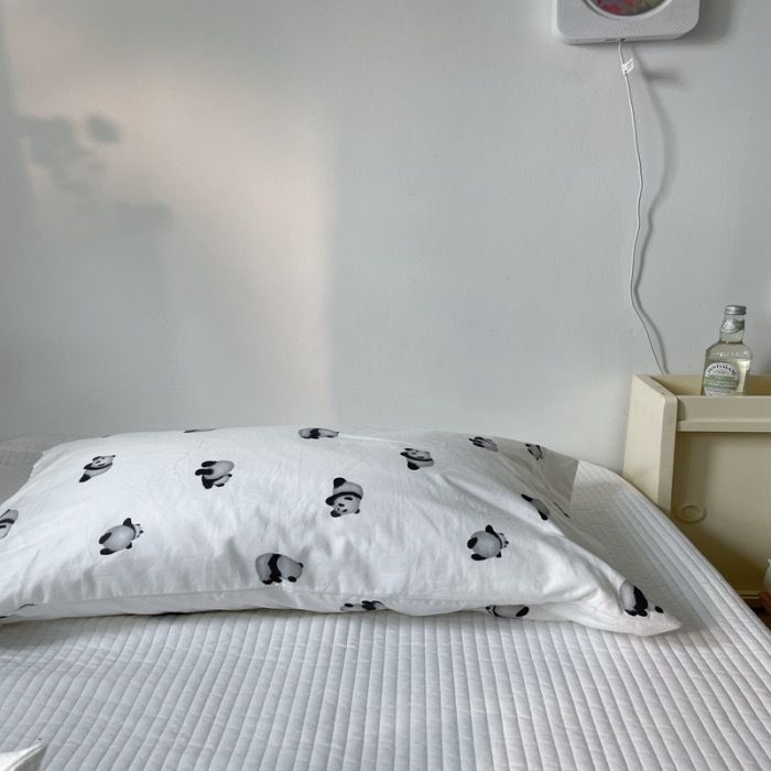 Pure Cotton Pillowcase 48x74cm Fat L 48*74 pillowcase 1 pair