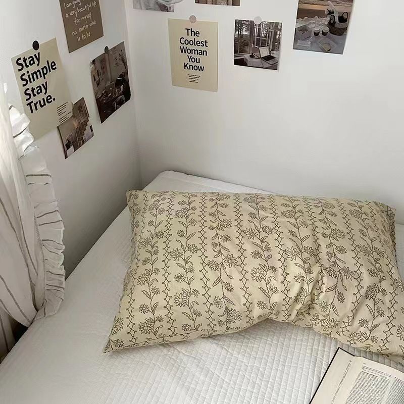 Pure Cotton Pillowcase 48x74cm Late autumn L 48*74 pillowcase 1 pair