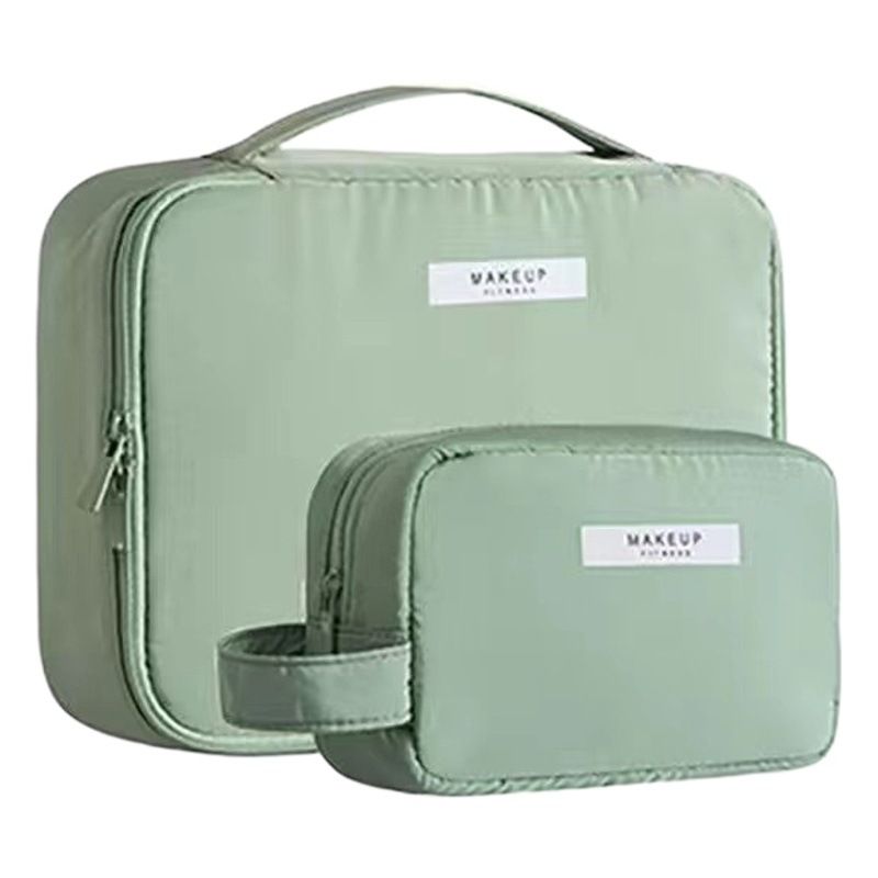 Travel Cosmetic Bag Large Capacity Multipurpose Blue Large size view 2