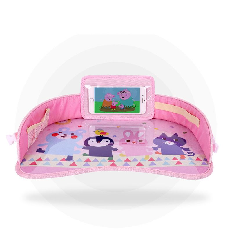 Mu suo Cartoon Car Seat Dining Table Oxford Cloth Fold Orange Lion view 3