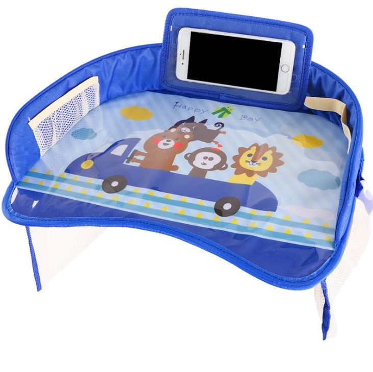 Mu suo Cartoon Car Seat Dining Table Oxford Cloth Fold Animal letters view 4