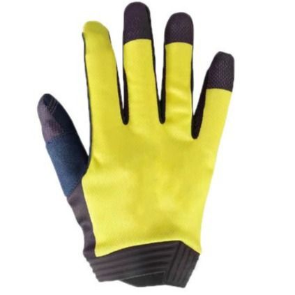 LOHAS FOX Bicycle Gloves Nylon Breathable Anti Skid blue and white view 6