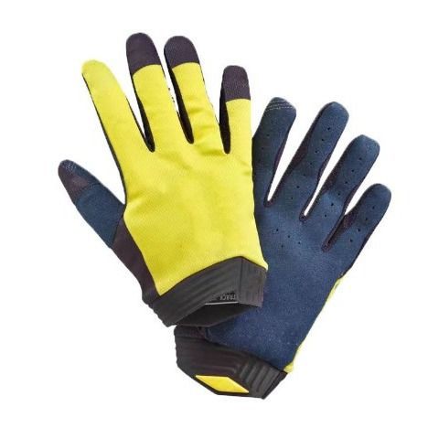 LOHAS FOX Bicycle Gloves Nylon Breathable Anti Skid blue and white XL view 3