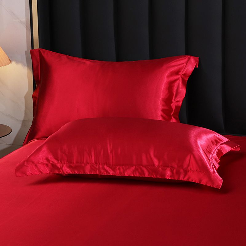 Simulation Silk Pillowcase 48x74cm Polyester Champagne Gold 48x74cm [pair] view 5