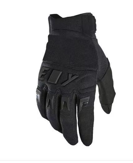 LOHAS FOX Bicycle Gloves Nylon Unisex 21 all black. M