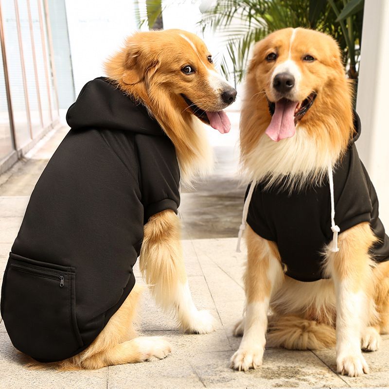 Shining Pet Sweatshirt Polyester Zipper Pocket Big Dog Zipper Pocket view 6