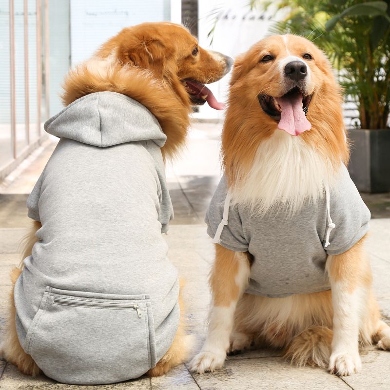 Shining Pet Sweatshirt Polyester Zipper Pocket 265 Love Black Sweater 5XL view 5