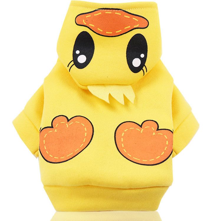 Shine Pet Dog Cat Hoodie Sweatshirt Polyester Sweatshirt pink yellow blue view 5