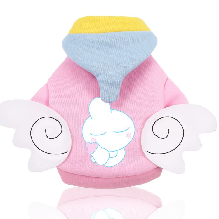 Shine Pet Dog Cat Hoodie Sweatshirt Polyester two-legged hoodie caterpillar view 3