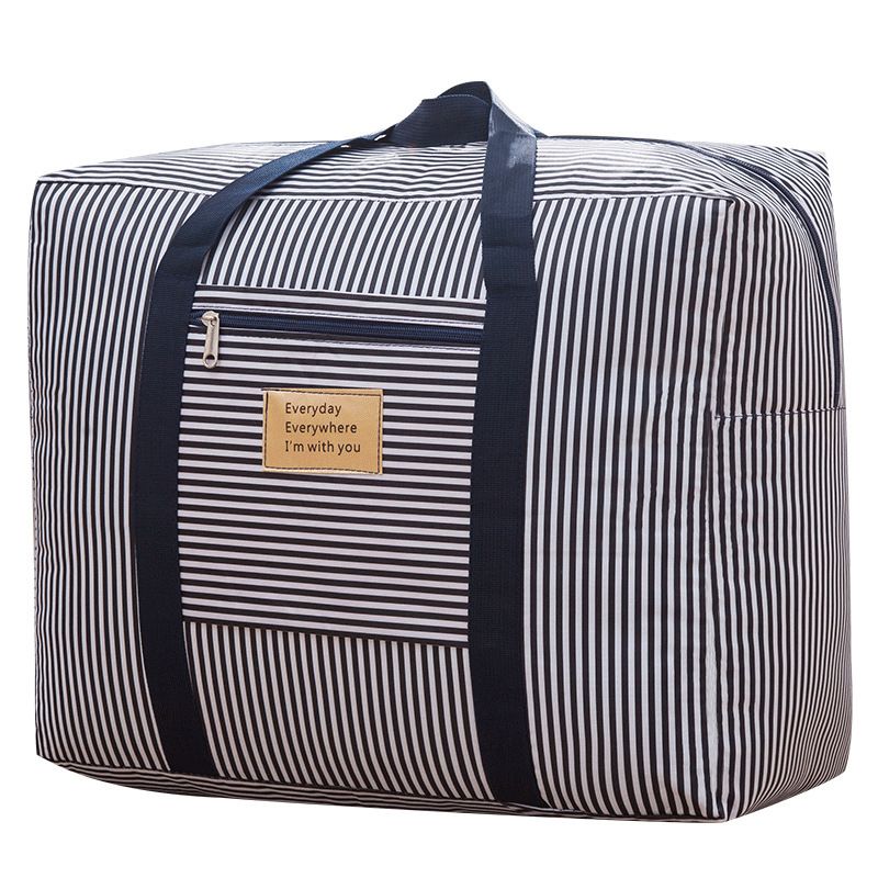 Travel Storage Bag Oxford Cube Waterproof Deep Blue Wave point Large 48X38X24cm view 6