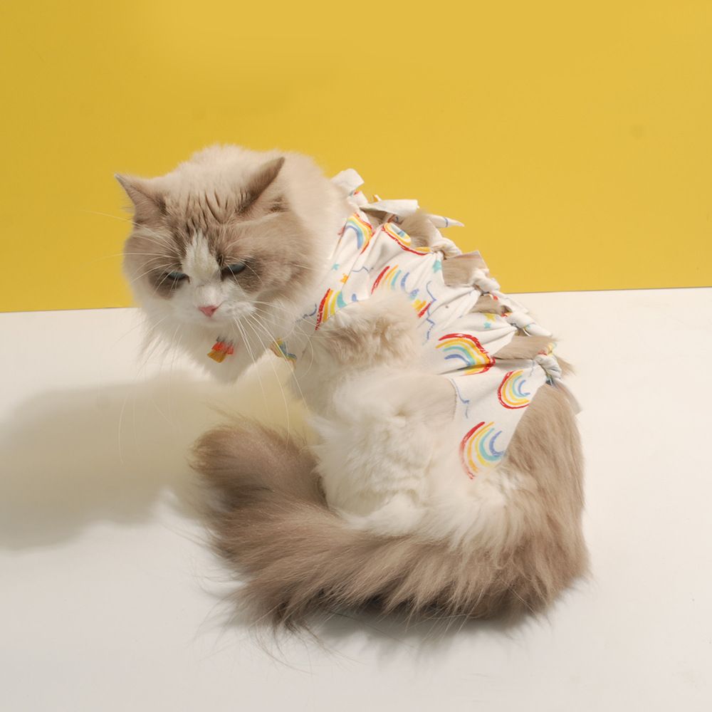 Cotton Cat Sterilization Recovery Clothing Bandage S. Dinosaur S (1.50 kg-3.00 kg view 3