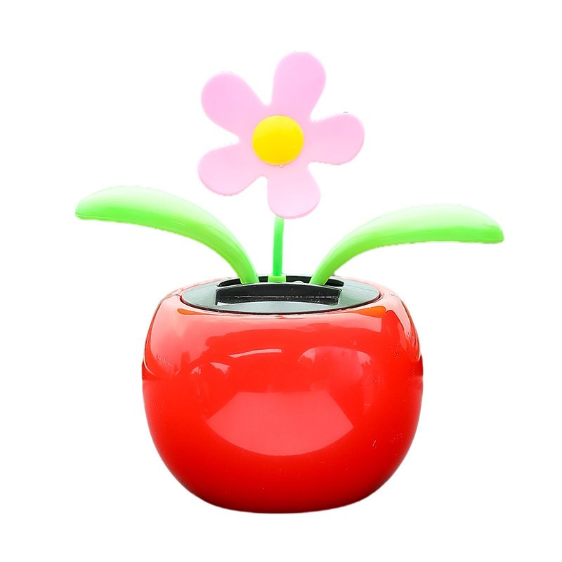 Tang Yi Solar Car Decoration Sunflower Upgraded Sunflower Grapefruit Red view 5