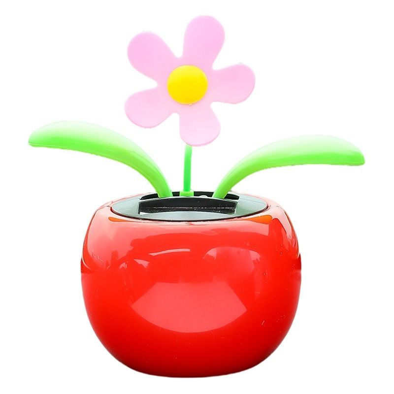 Tang Yi Solar Car Decoration Sunflower Upgraded Sunflower Grapefruit Red view 2
