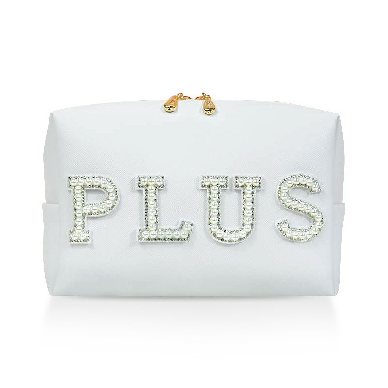 Cosmetic Bag Customizable PU Cube Makeup Travel Storage Large-PLUS