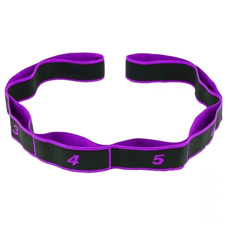 QZE 8-Segment Resistance Band for Adult Fitness Stretch Adult 8-segment