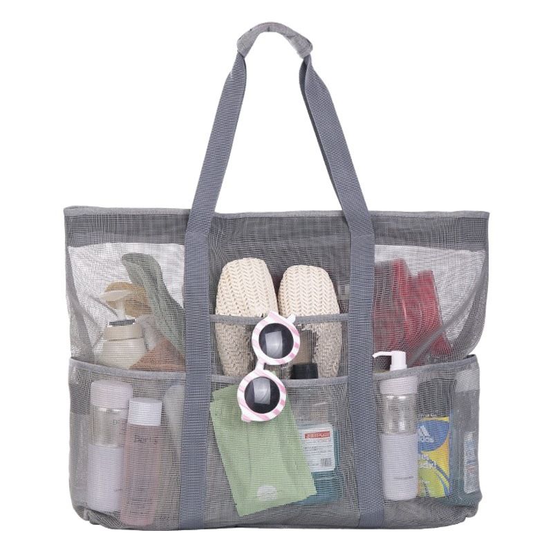 Kiss. Travel Bag PVC 9 Pocket Zipper Large Capacity Gray 67*18*47cm view 2
