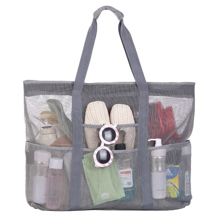 Kiss. Travel Bag PVC 9 Pocket Zipper Large Capacity Gray 67*18*47cm view 5