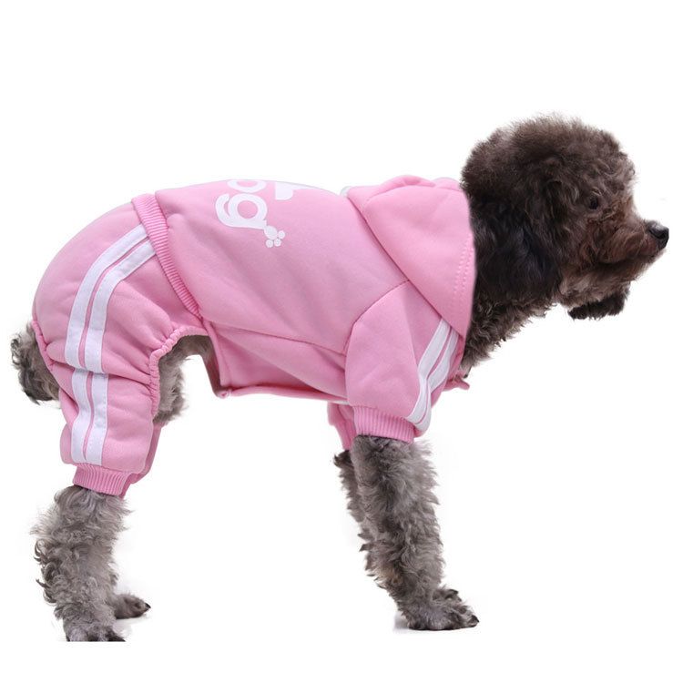Shine Pet Dog Cat Clothes Sweatshirt four-legged adog sweatshirt yellow XS view 4