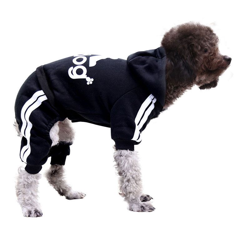 Shine Pet Dog Cat Clothes Sweatshirt four-legged adog sweatshirt yellow XXL view 5
